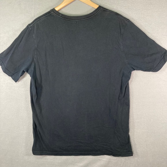 Mens‎ Cherokee Crew Neck Short Sleeve T-Shirt Cotton Basic Casual Black M Grunge - Picture 3 of 10